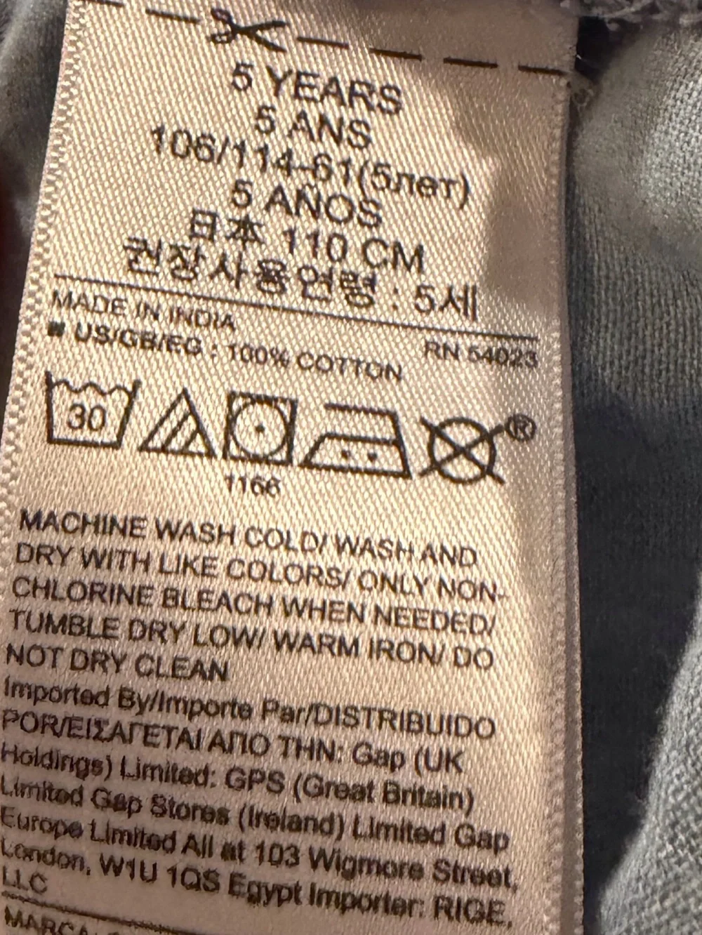 Kids gap dress size 5